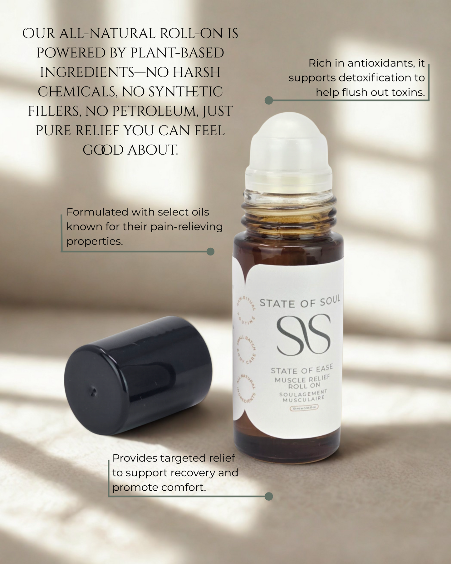 STATE OF EASE Muscle Relief Roll-On